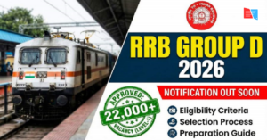 RRB Group-D Recruitment 2026 – Apply Online, Eligibility, Fee, Vacancy & Exam Details