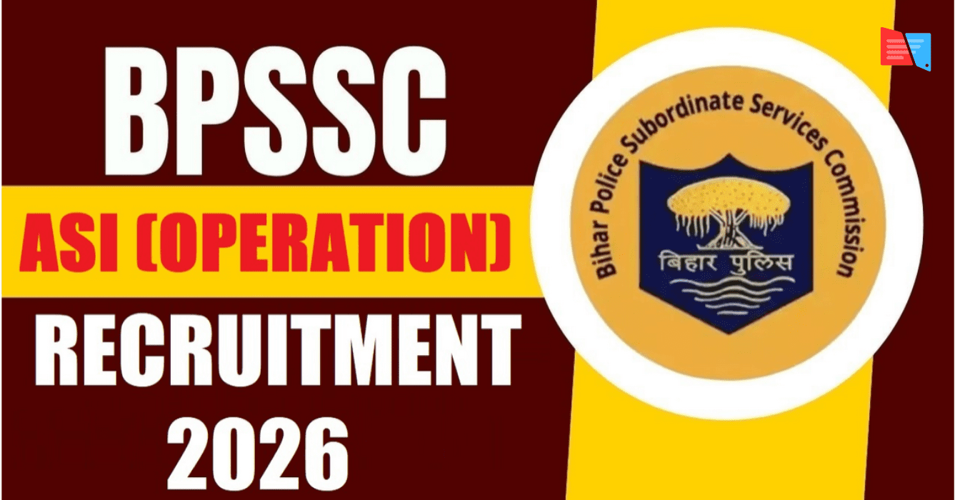Bihar Police BPSSC ASI Operation Online Form 2026 – 462 Posts Apply Now