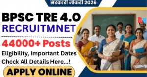 BPSC School Teacher TRE 4.0 Recruitment 2026 – Apply Online