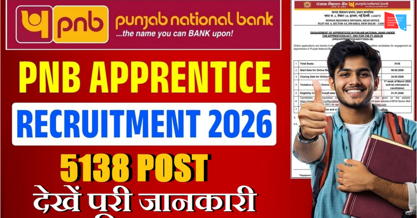 PNB Apprentice Recruitment 2026 – Apply Online