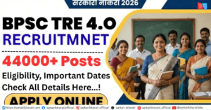BPSC School Teacher TRE 4.0 Recruitment 2026 – Apply Online