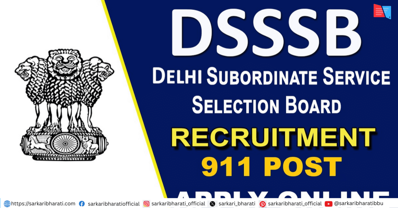 DSSSB Legal Assistant, AE, JE, ASO Recruitment 2026