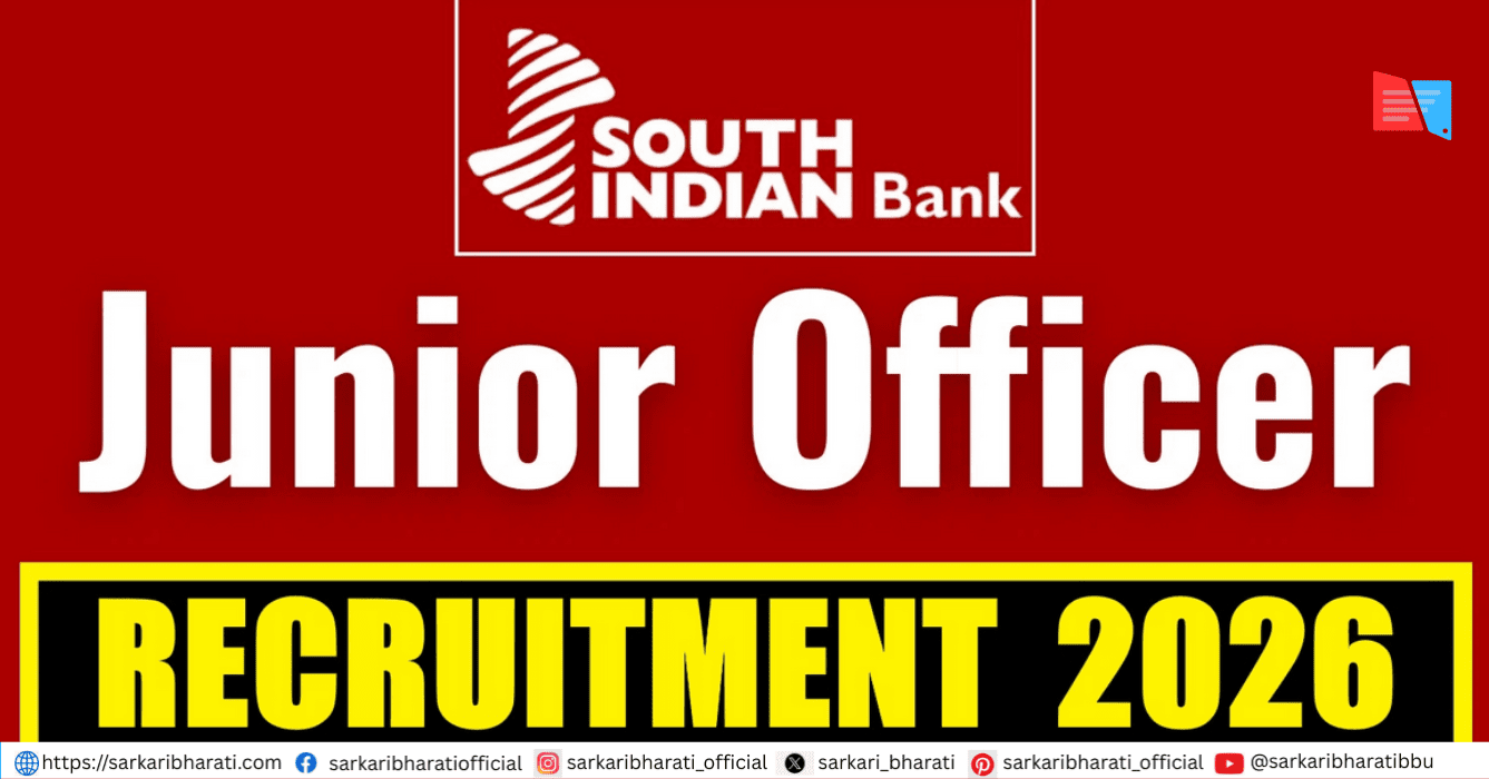 South Indian Bank SIB Junior Officer Recruitment 2026 – Apply Online, Eligibility, Fees, and Full Details
