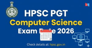 HPSC PGT Computer Science Exam Date 2026