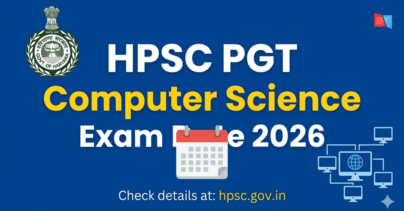 HPSC PGT Computer Science Exam Date 2026