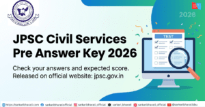 JPSC Civil Services Pre Answer Key 2026 Out – Download