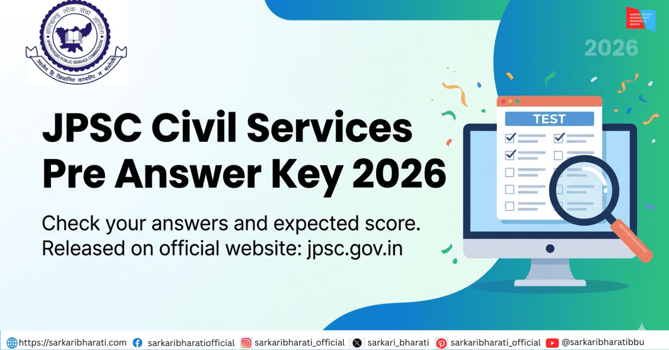 JPSC Civil Services Pre Answer Key 2026 Out – Download