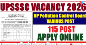 UPSSSC UP Pollution Control Board Various Post Recruitment 2026 – Apply Online