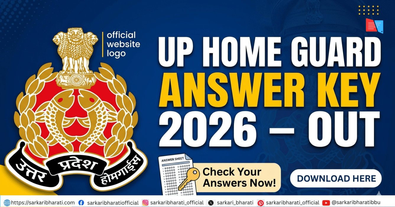 UP Home Guard Answer Key 2026 – OUT